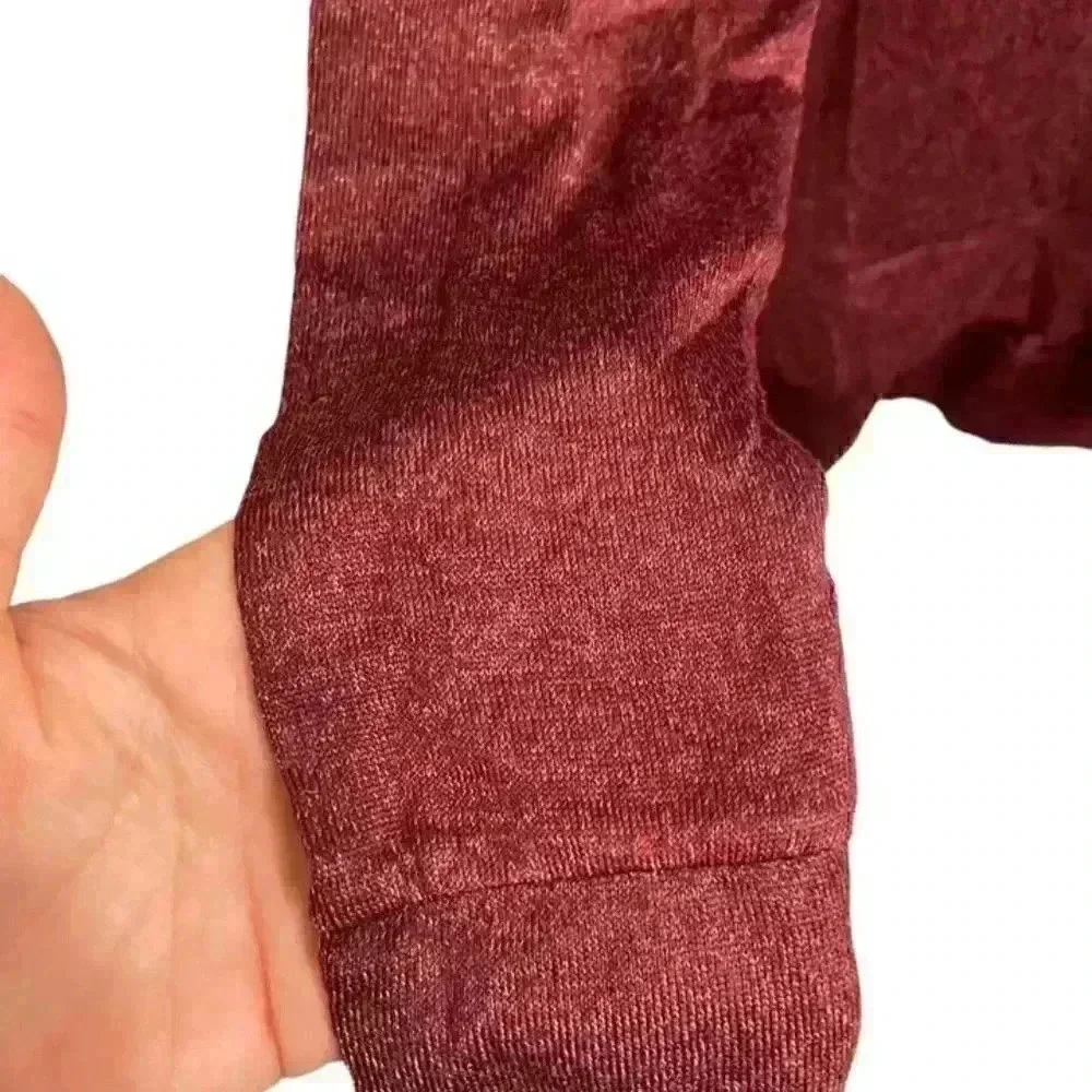 Burgundy Sleep Shirt NEW - Picture 3 of 3